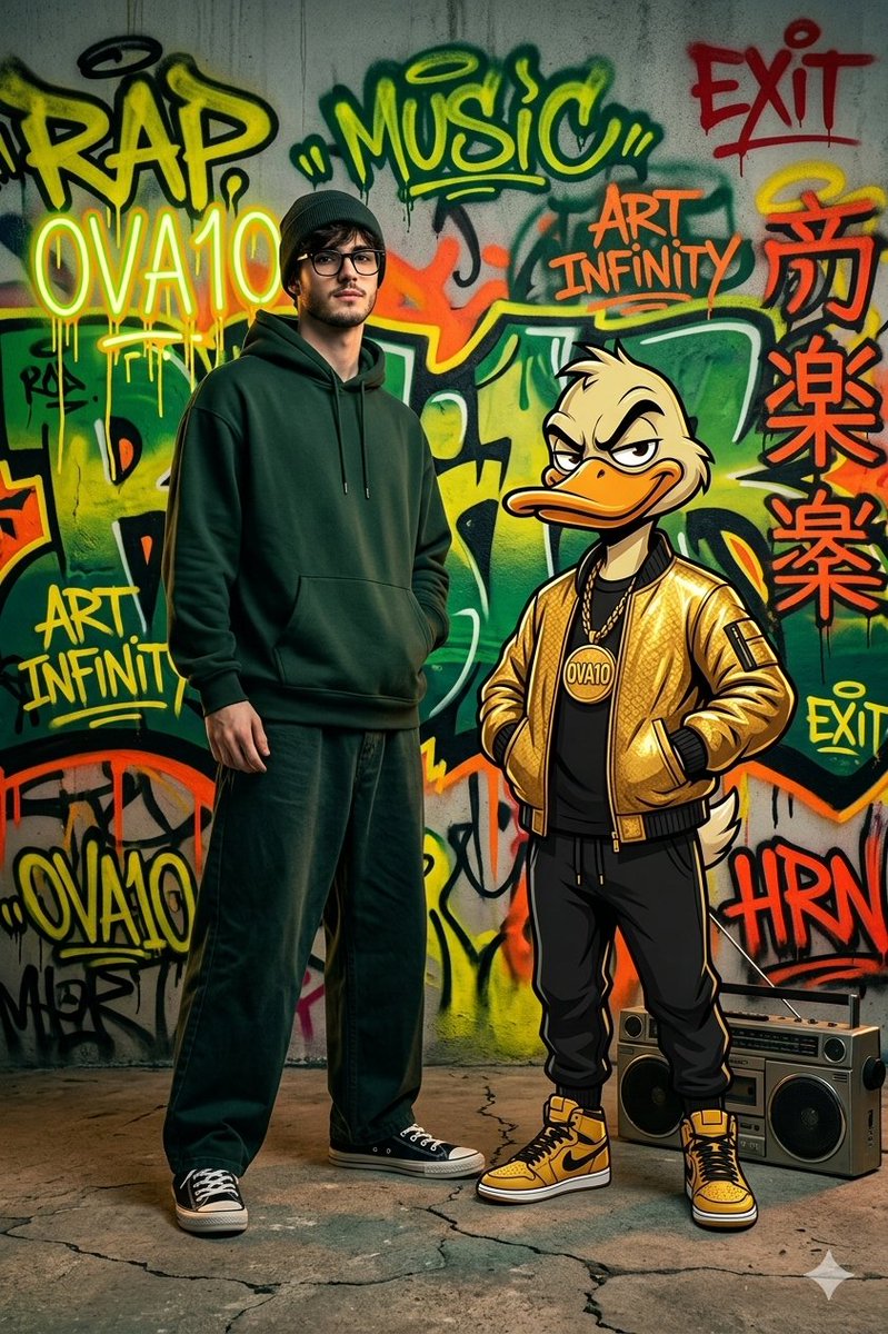Cyberpunk Streetwear Editorial — example 1