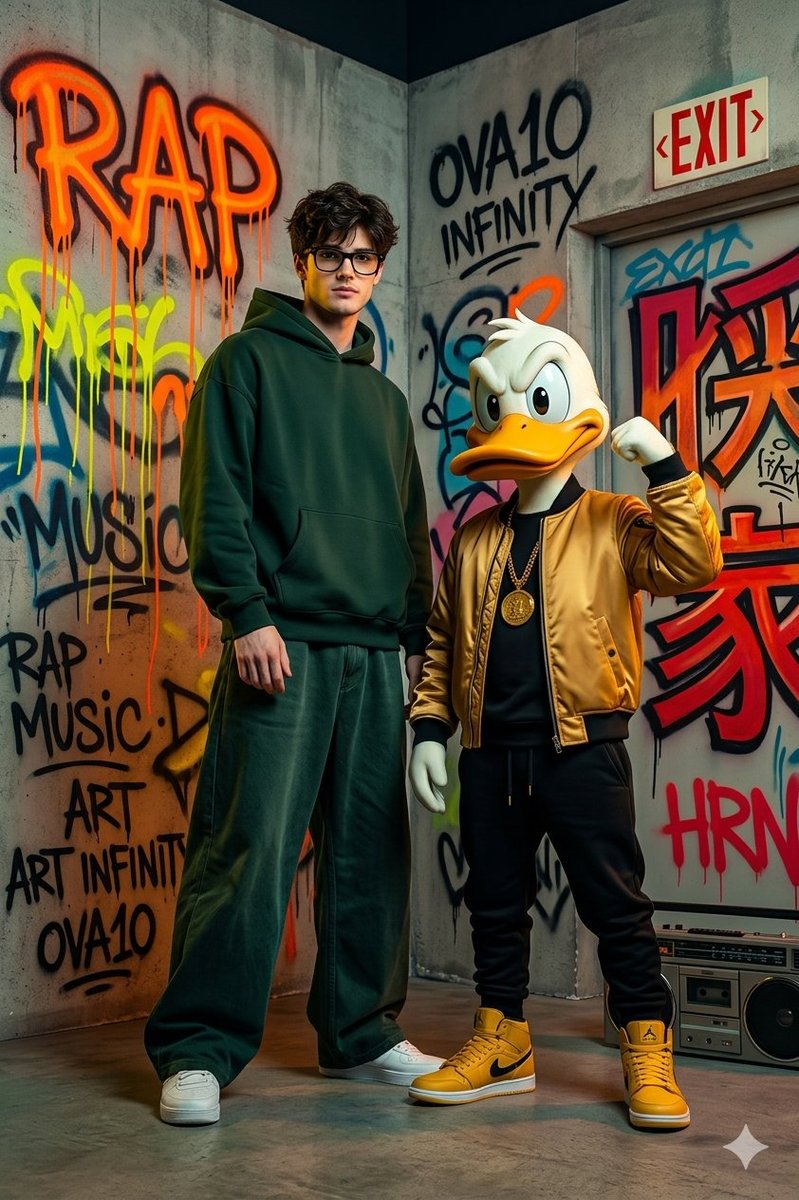 Cyberpunk Streetwear Editorial — example 2