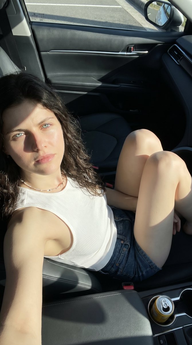 Candid Summer Car Interior Portrait — example 4