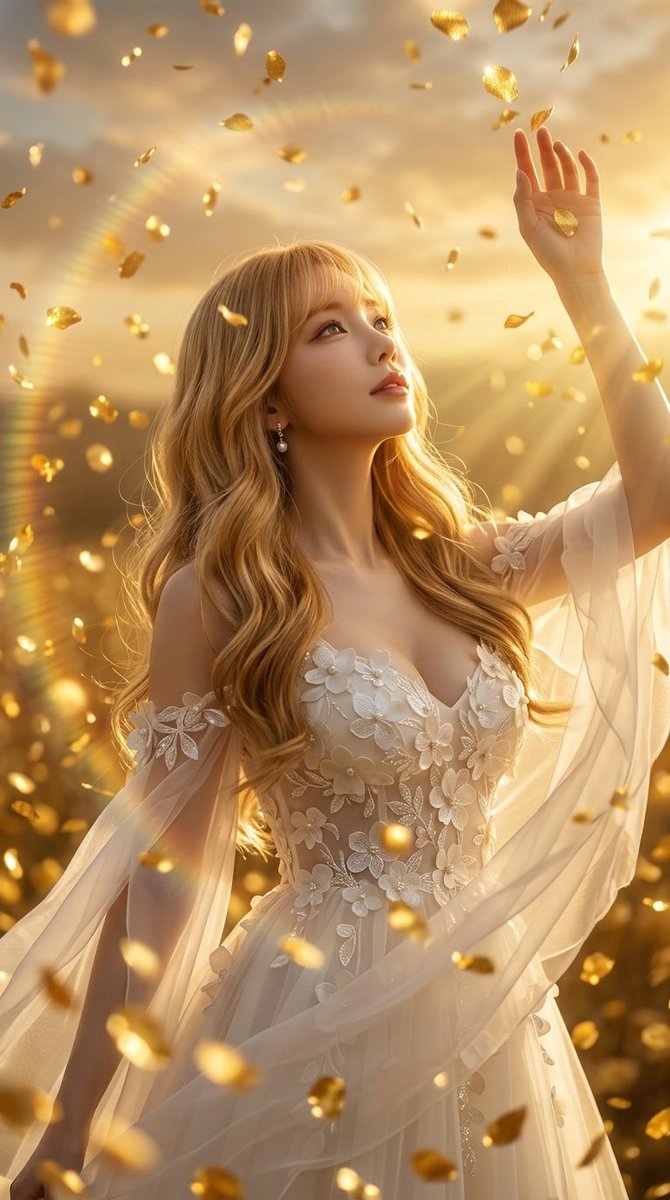 Golden Rain Character Transformation — example 2