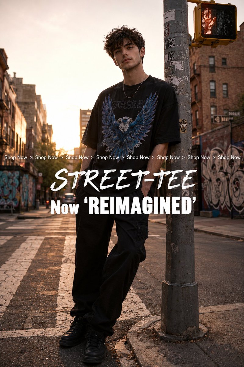 Golden Hour Streetwear Facebook Ad