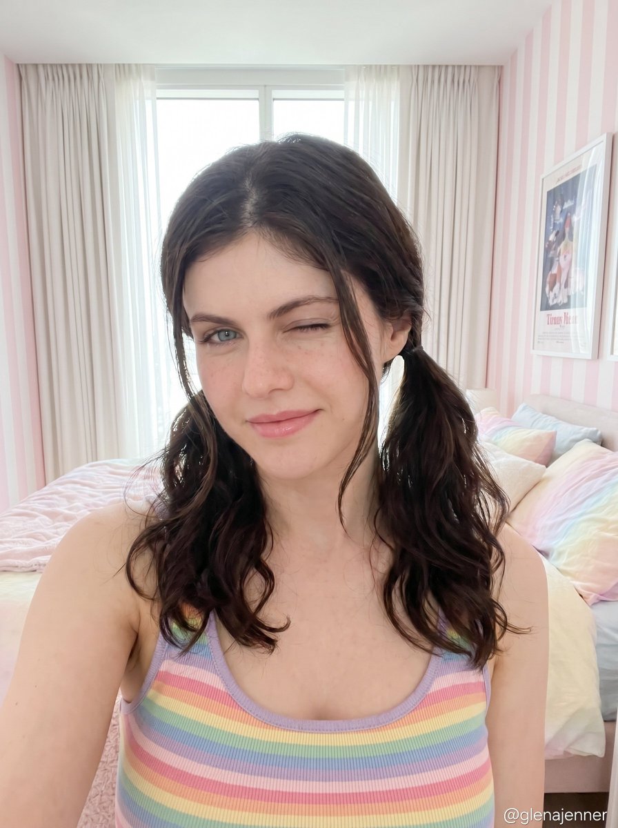 Soft Girl Selfie Portrait — example 2