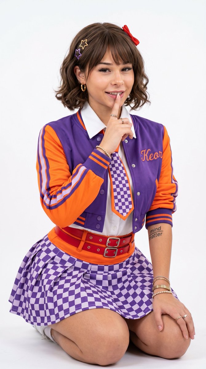 Anime-Inspired Cosplay Studio Portrait — example 3