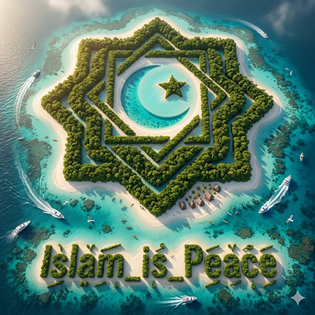 Tropical Island Logo Transformation — example 1
