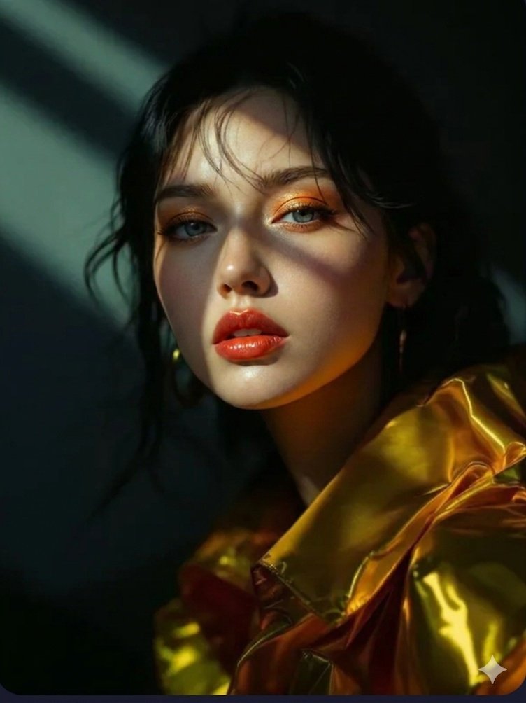 Vogue Editorial Fashion Portrait