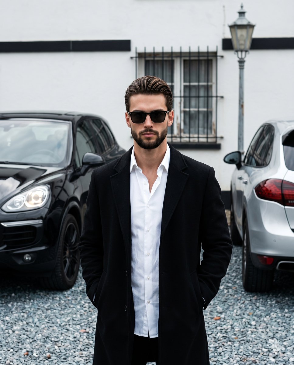 Menswear Editorial Street Style — example 1