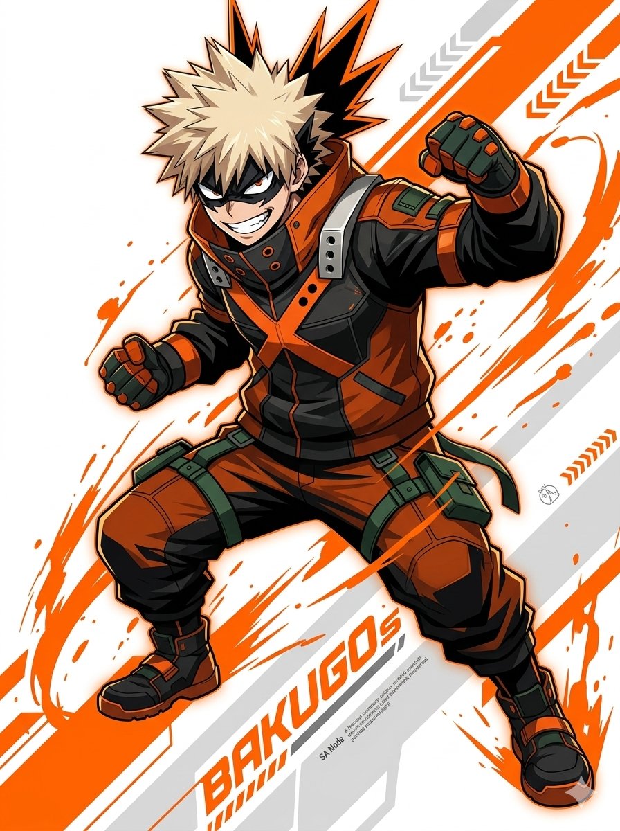 Anime Crossover Warriors Illustration — example 2
