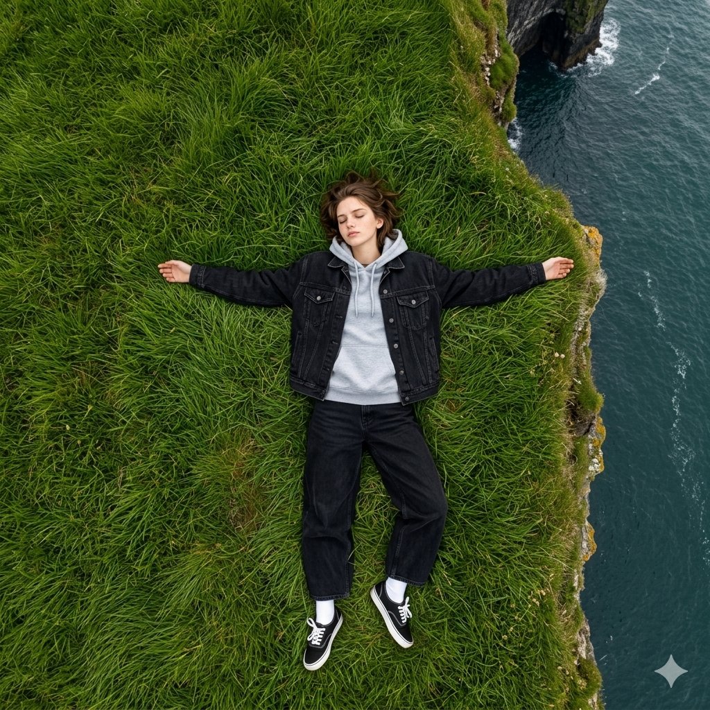 Bird's Eye View Coastal Portrait — example 1
