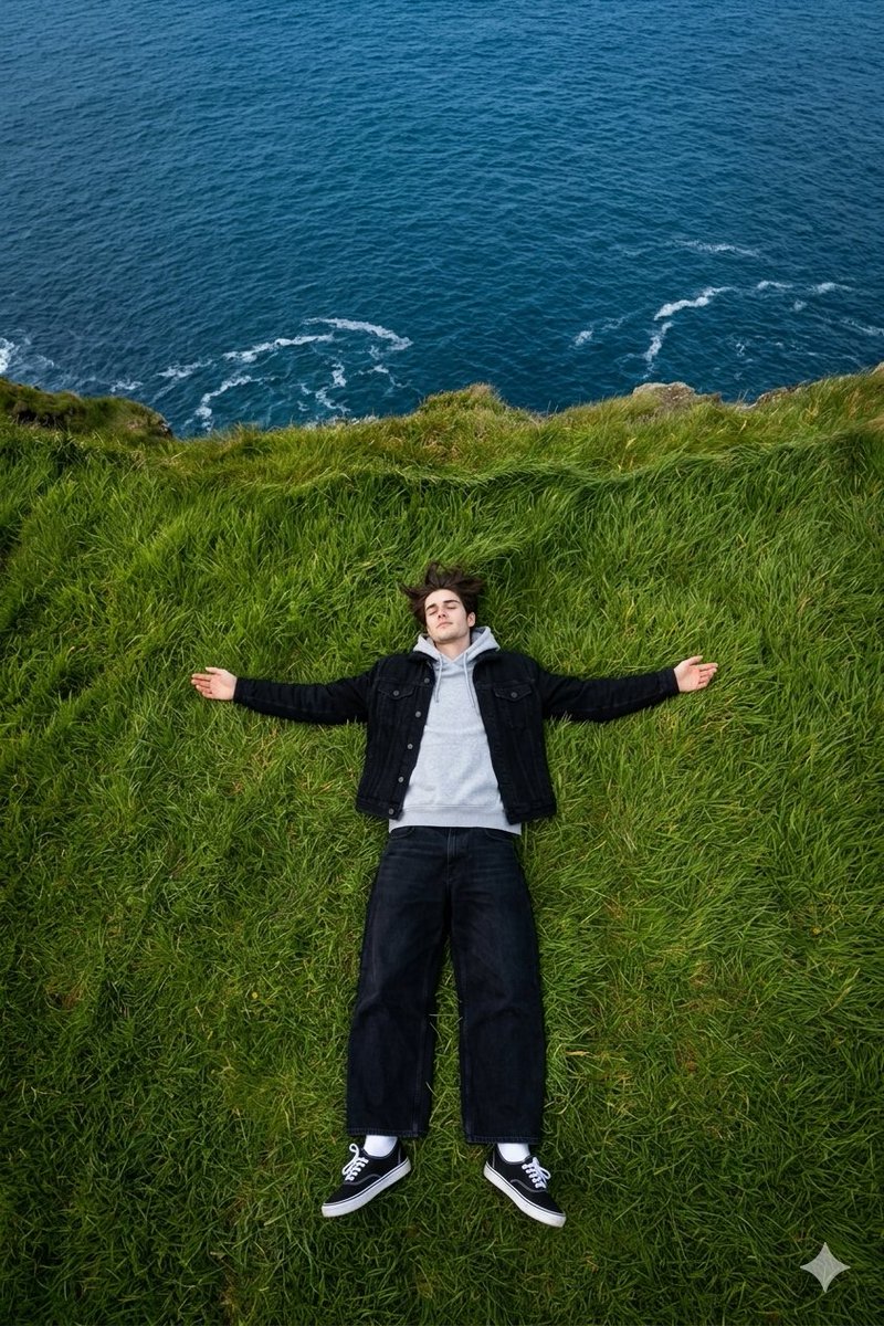 Bird's Eye View Coastal Portrait — example 2