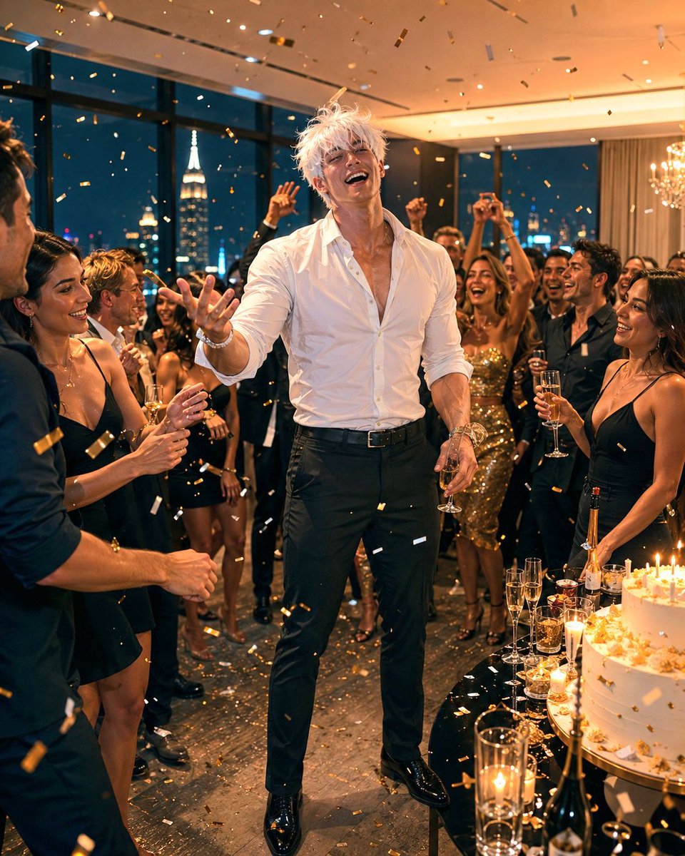Luxury Penthouse Party Photograph — example 1