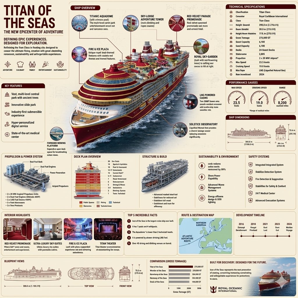 Luxury Cruise Ship Infographic — example 1