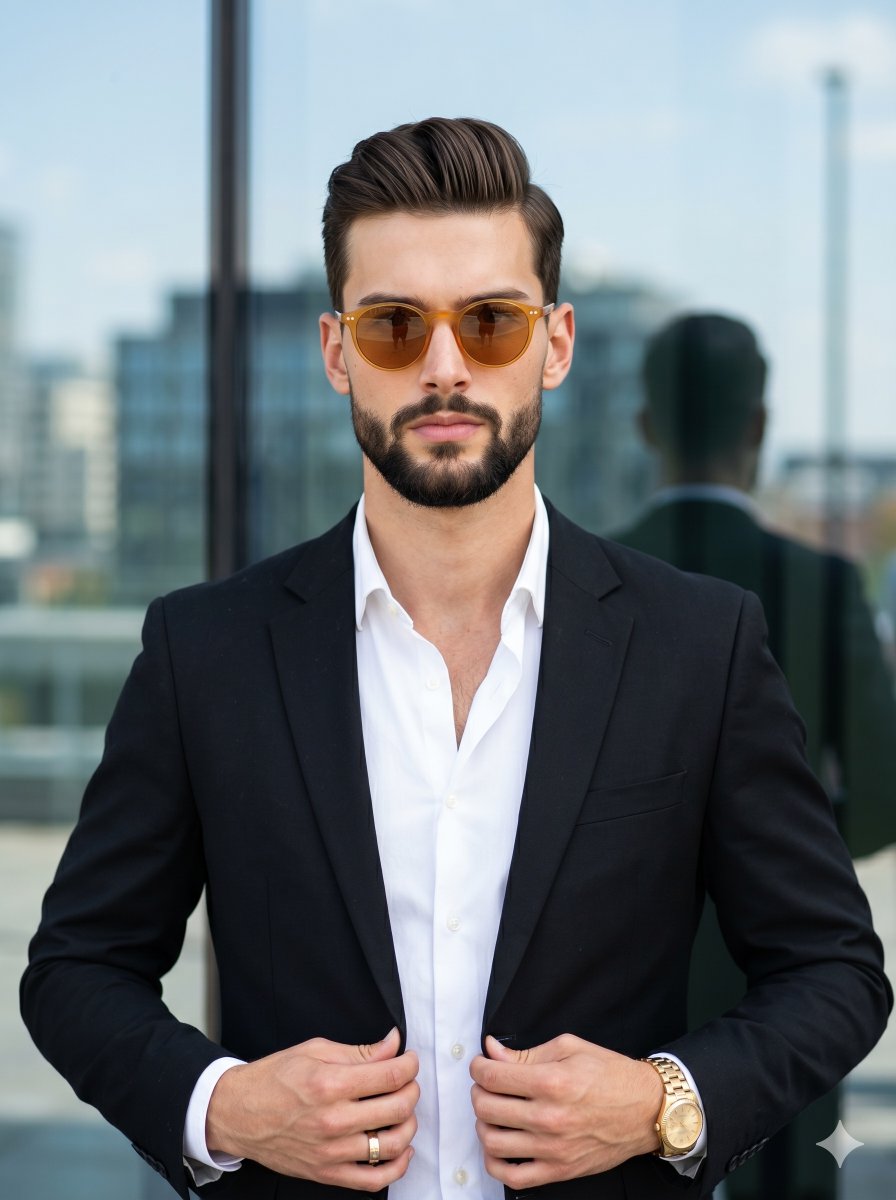 Modern Professional Suit Portrait — example 1