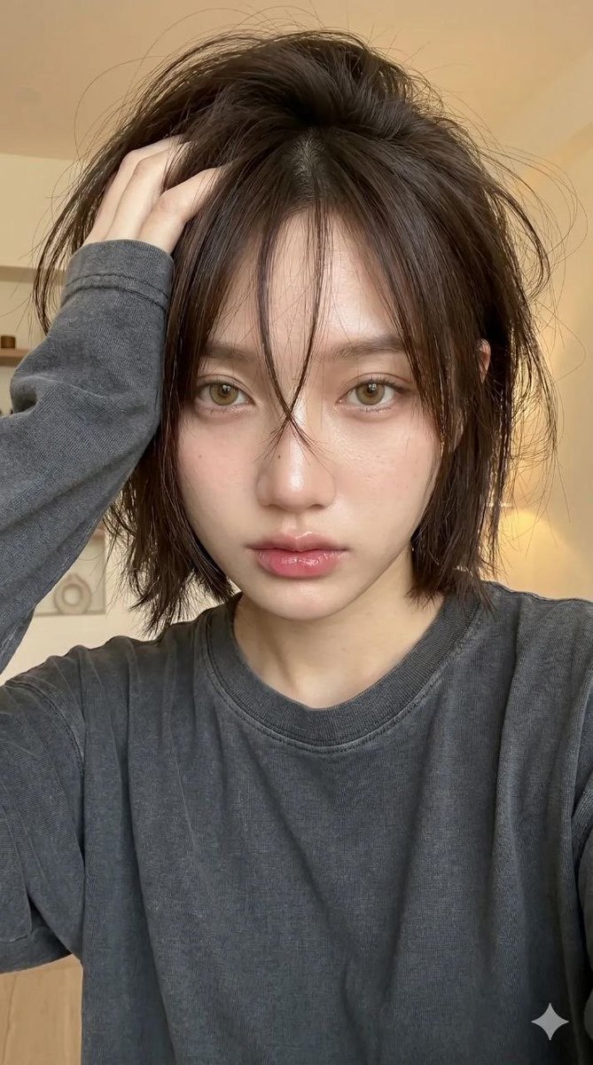 Candid Bob Haircut Lifestyle Portrait — example 2
