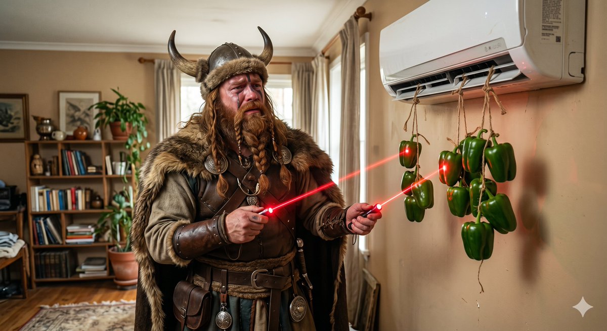 Bell Peppers versus Viking Battle — example 1
