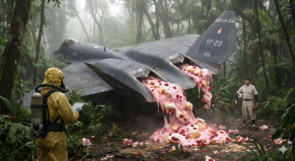 YF-23 Fighter Jet versus Soccer Ball — example 1