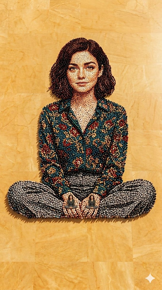 Recursive Human Figure Mosaic — example 1