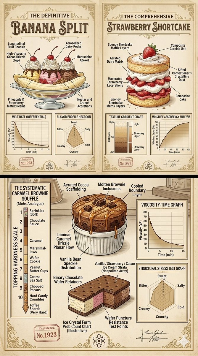 Scientific Dessert Blueprint — example 2
