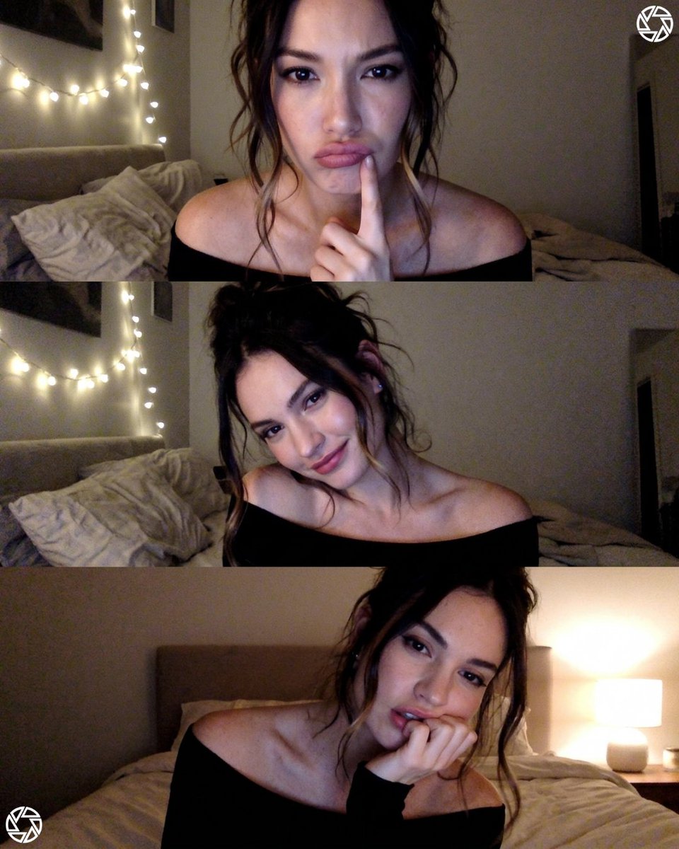 Webcam photobooth grid portrait — example 1