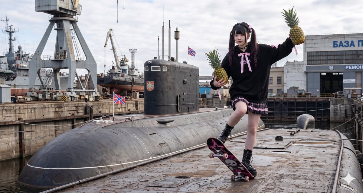 Submarine Base and Jirai-kei Girl — example 1