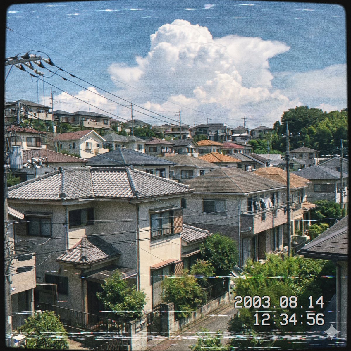 2000s Japanese Suburb Nostalgia — example 1
