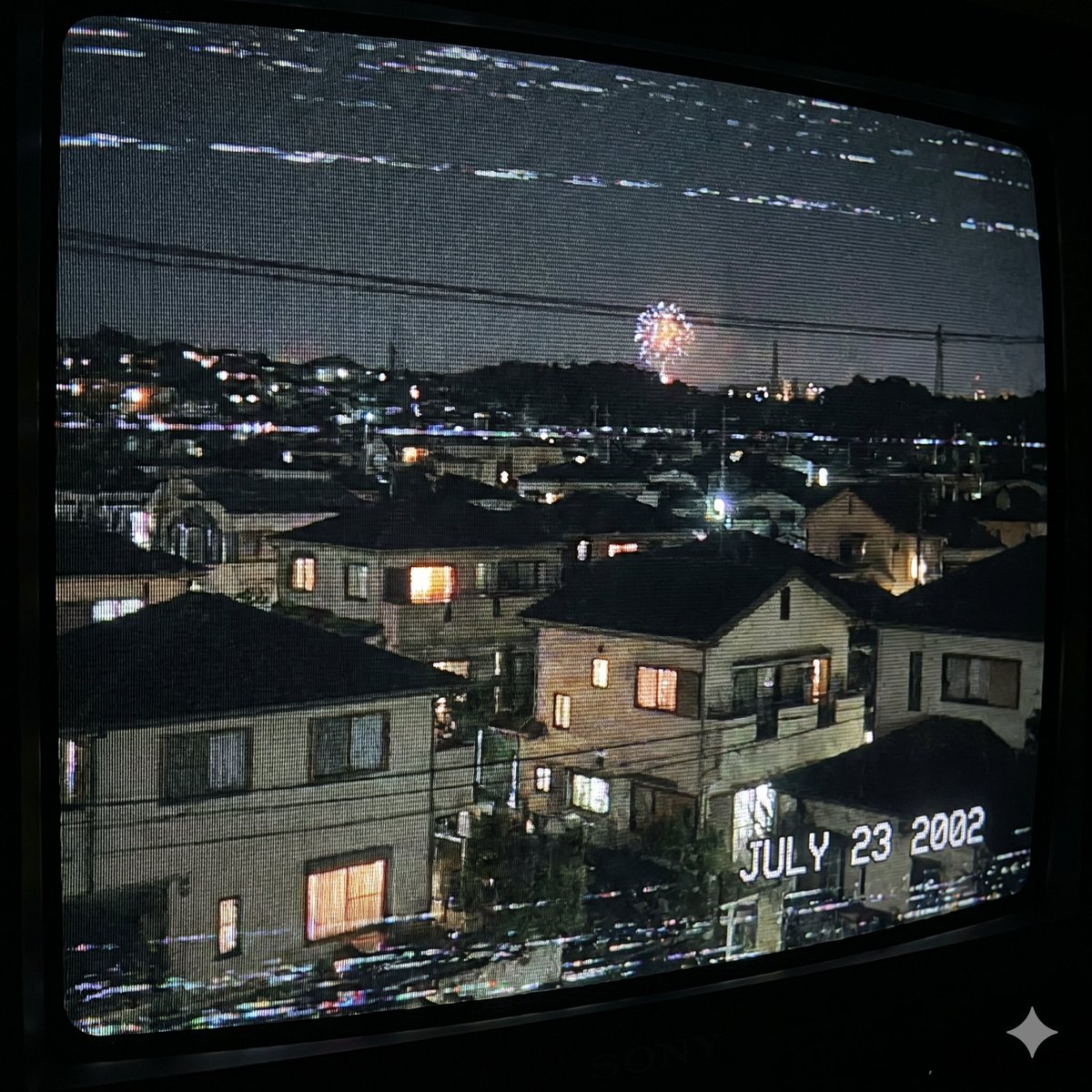 Retro 2000s Japanese Suburb — example 1