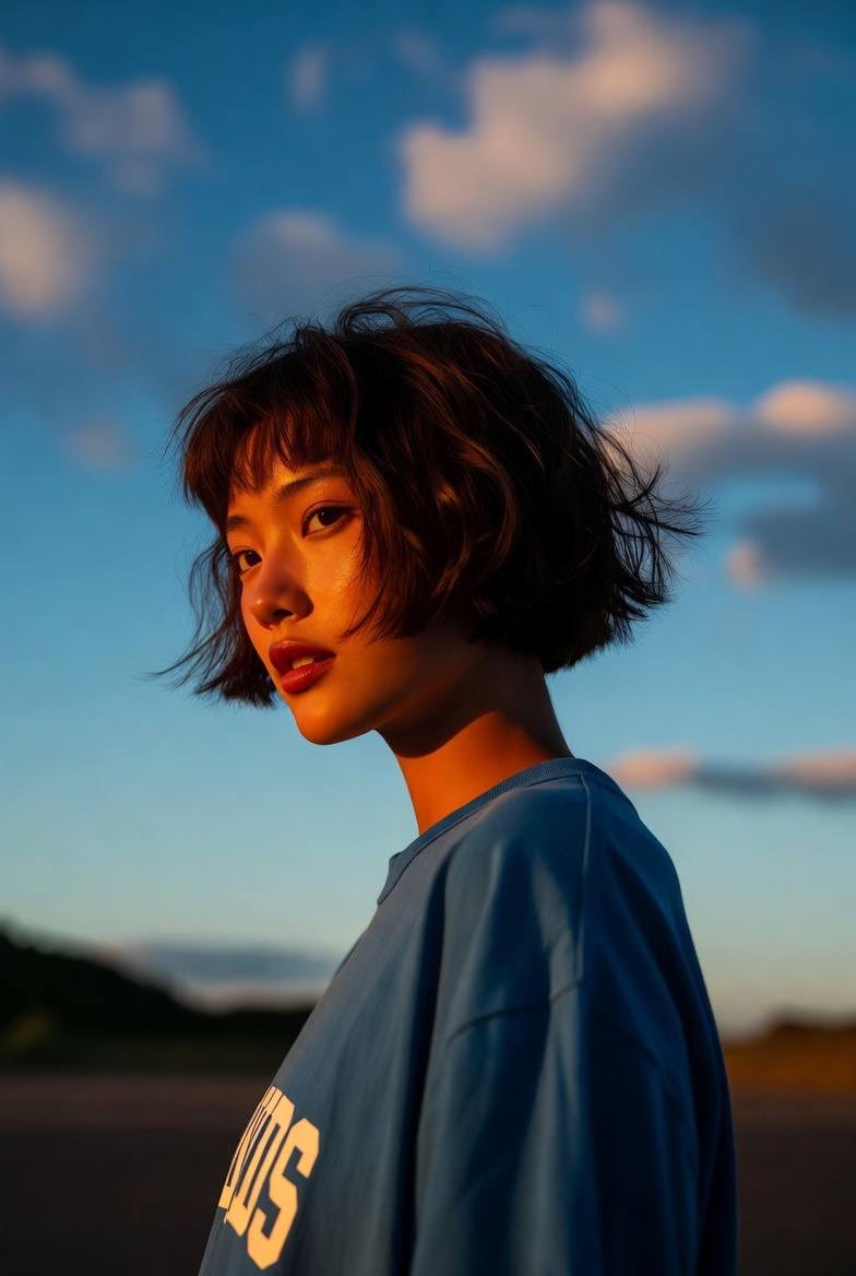 Golden Hour Cinematic Portrait — example 2