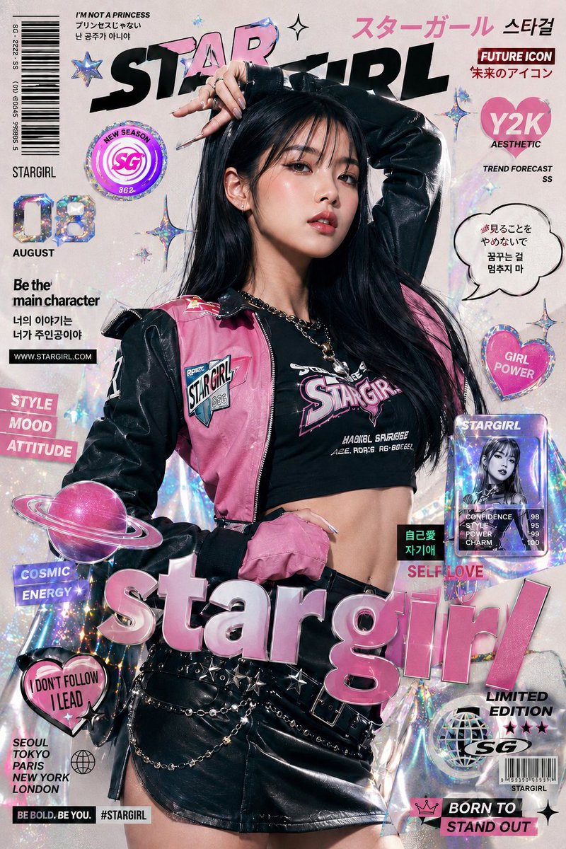 High Fashion K-Style Poster — example 3