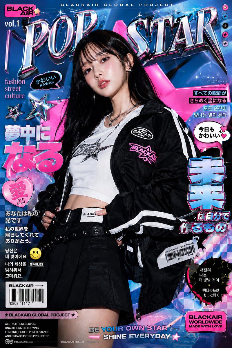 High Fashion K-Style Poster — example 4