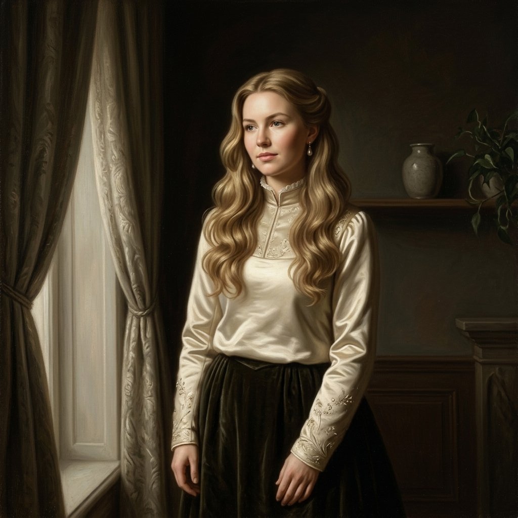 Fashion Oil Painting Aesthetic — example 2