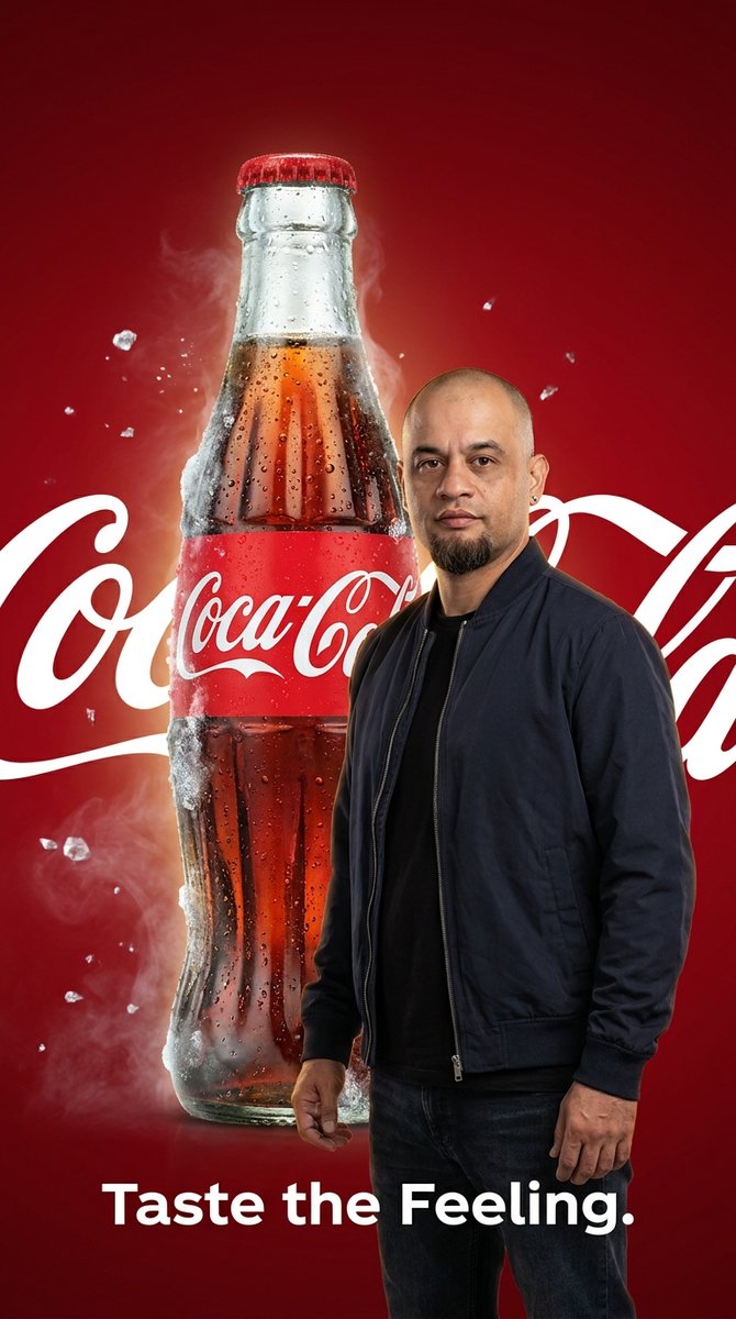 Coca-Cola Advertising Poster — example 2
