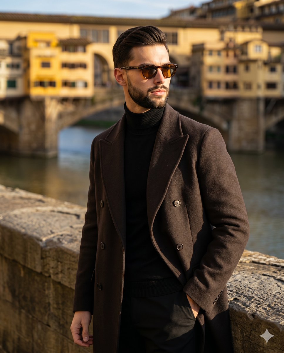 Florence Street Style Male Portrait