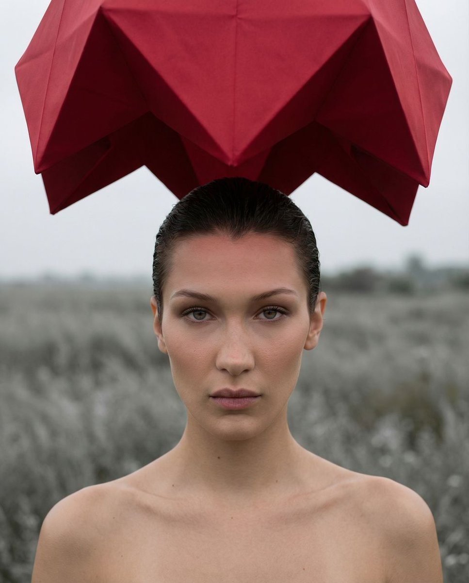 Surreal Fashion Editorial Portrait — example 1