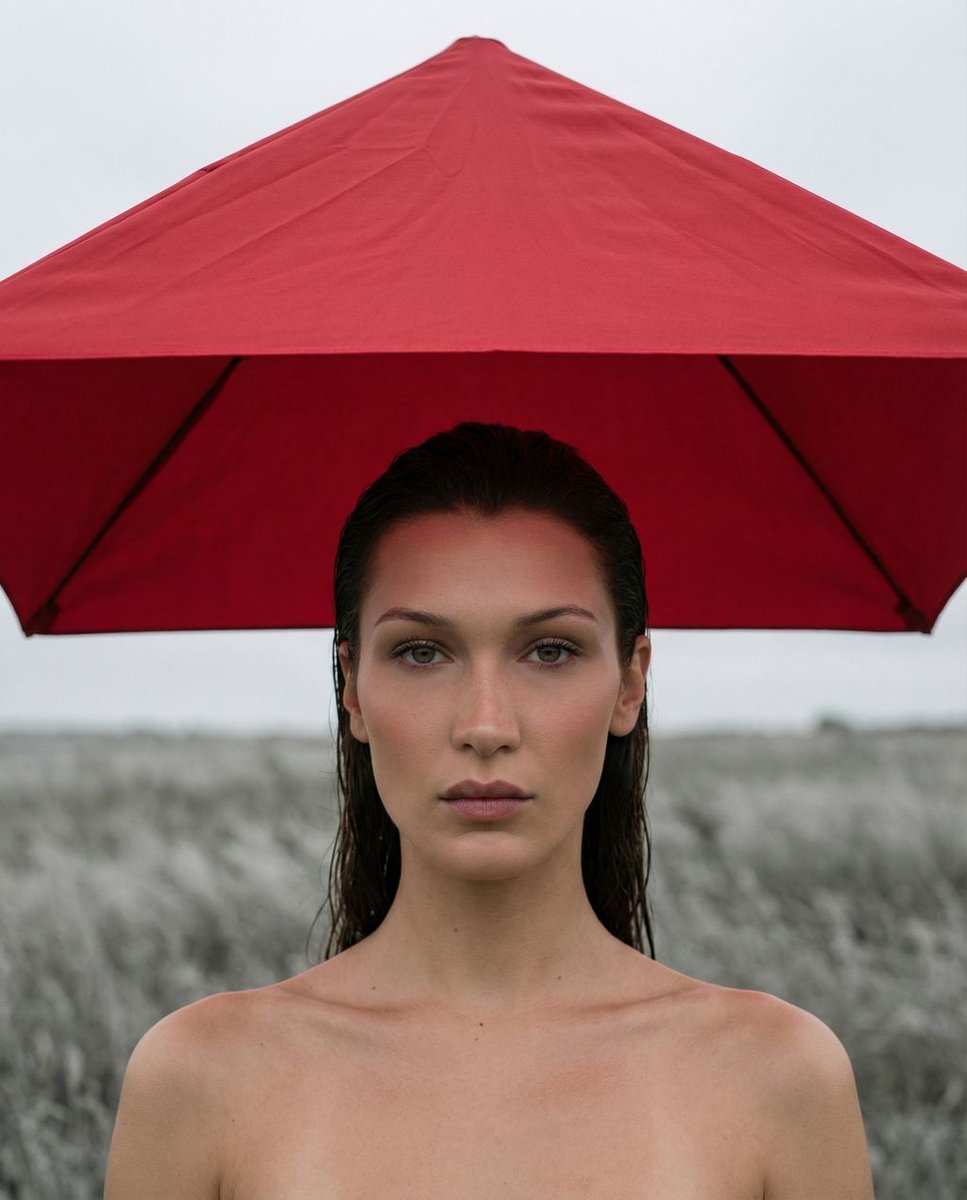 Surreal Fashion Editorial Portrait — example 2