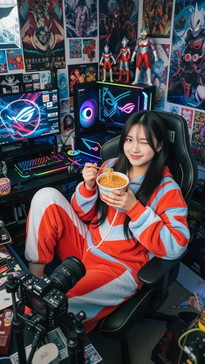 Cosy Gamer Girl Room Aesthetic — example 1