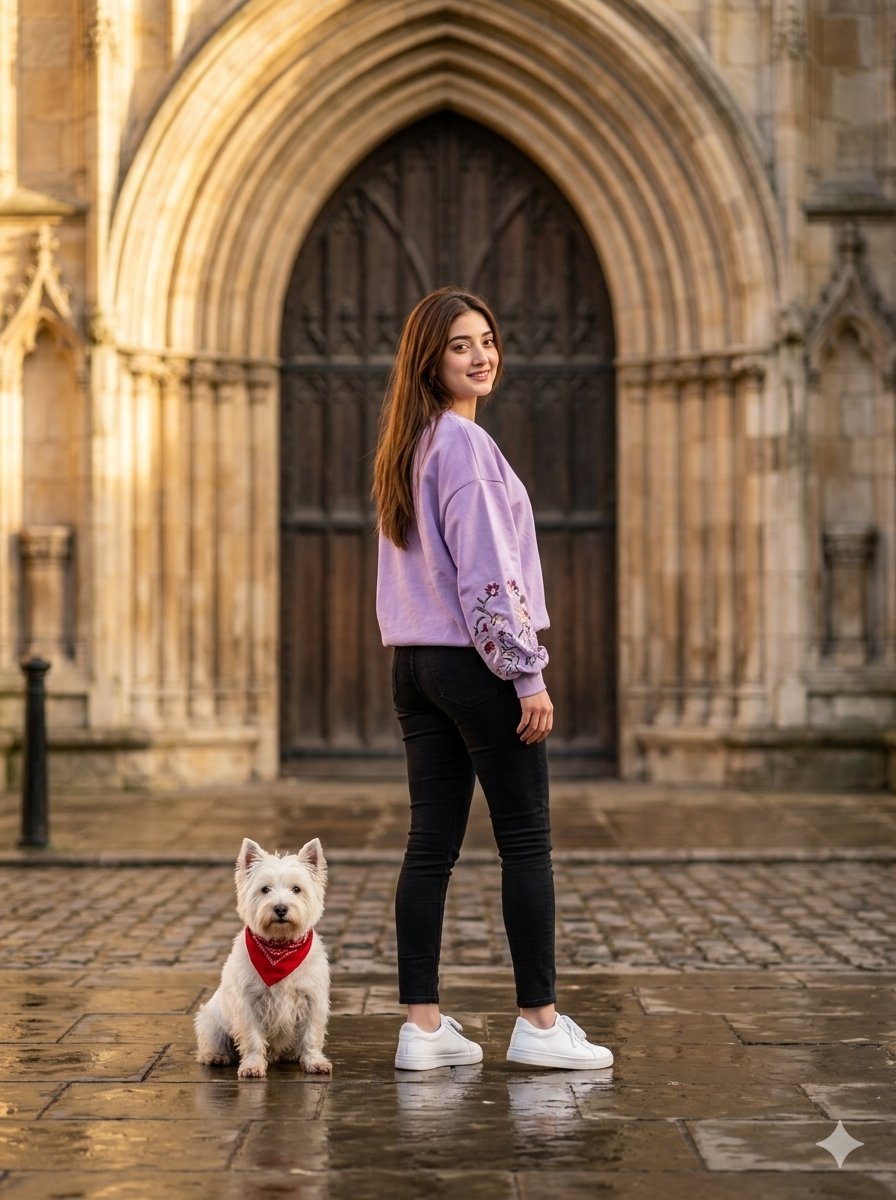 Gothic Archway Street Fashion — example 1