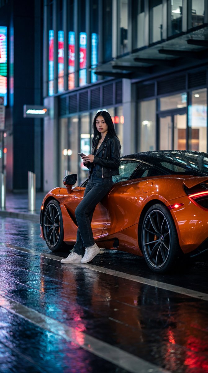 Cinematic McLaren 720S Night Photography