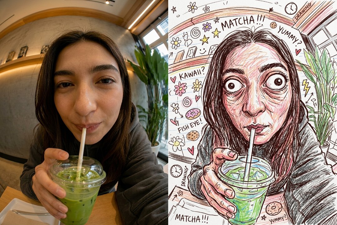 Chaotic Crayon Sketch Style — example 1