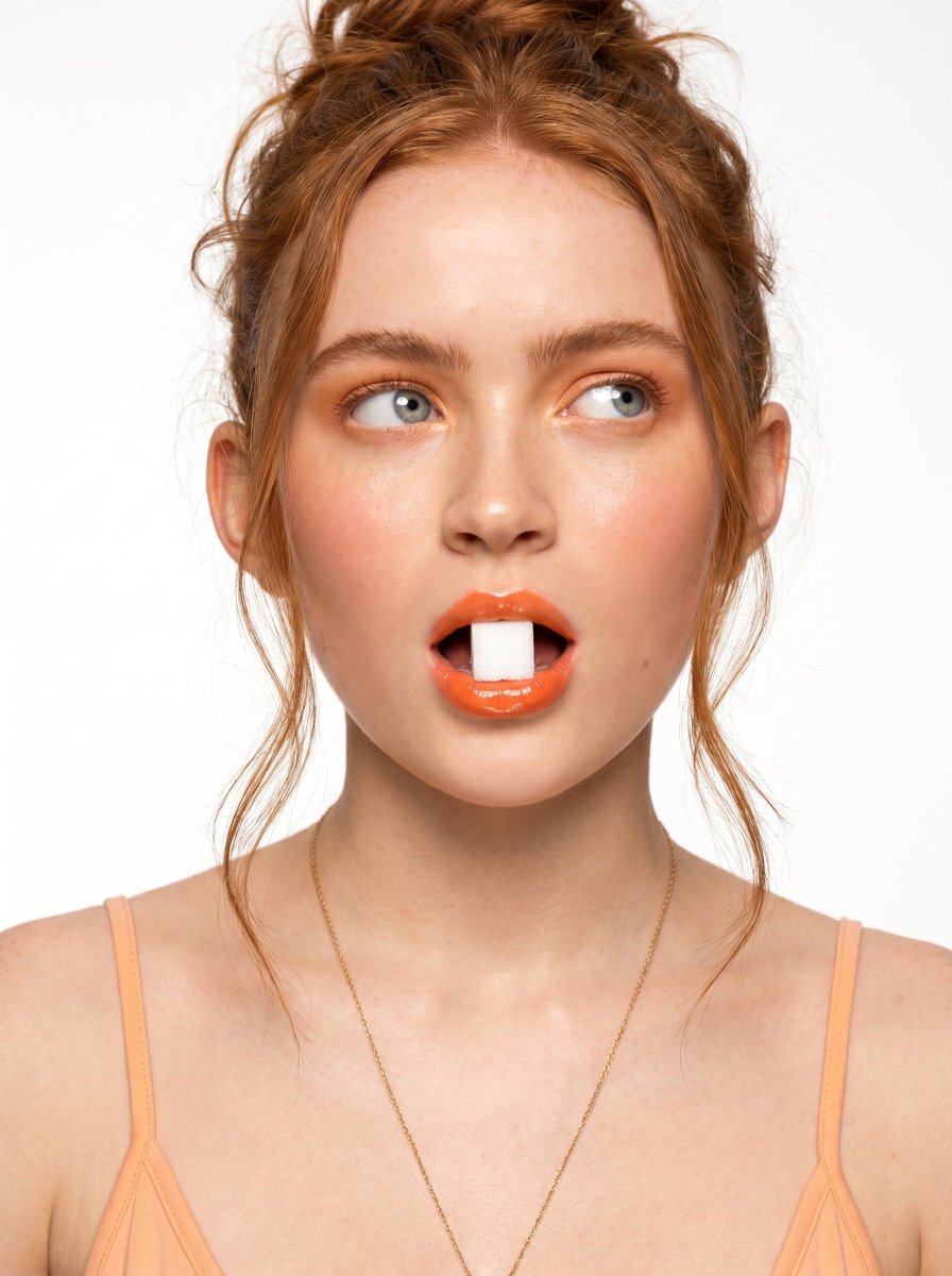 Playful Beauty Editorial Close-up — example 2