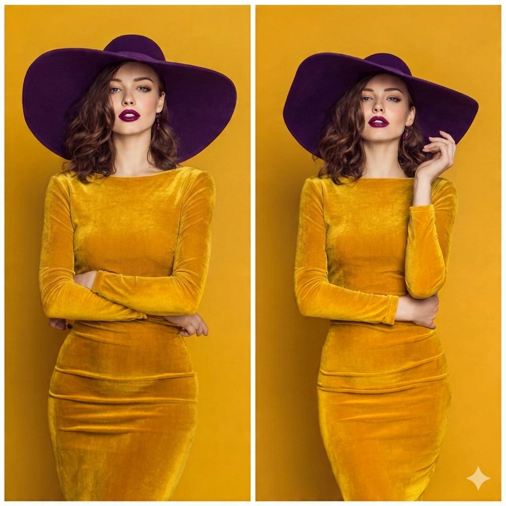 Jewel-Toned Velvet Fashion Editorial — example 3