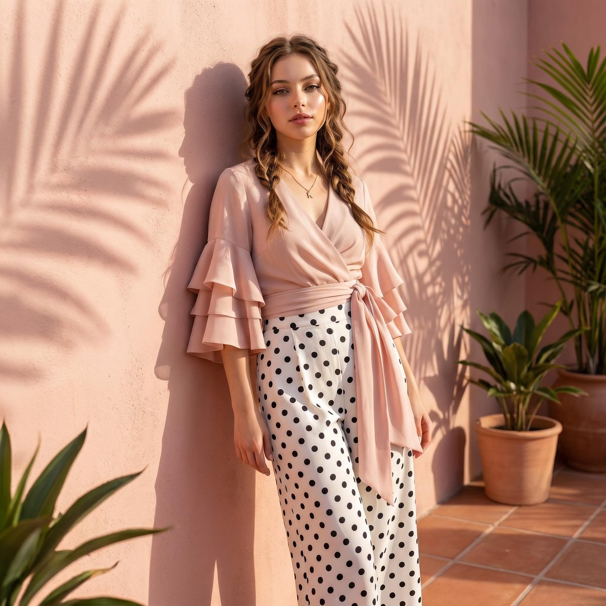 Blush Pink Fashion Editorial — example 1