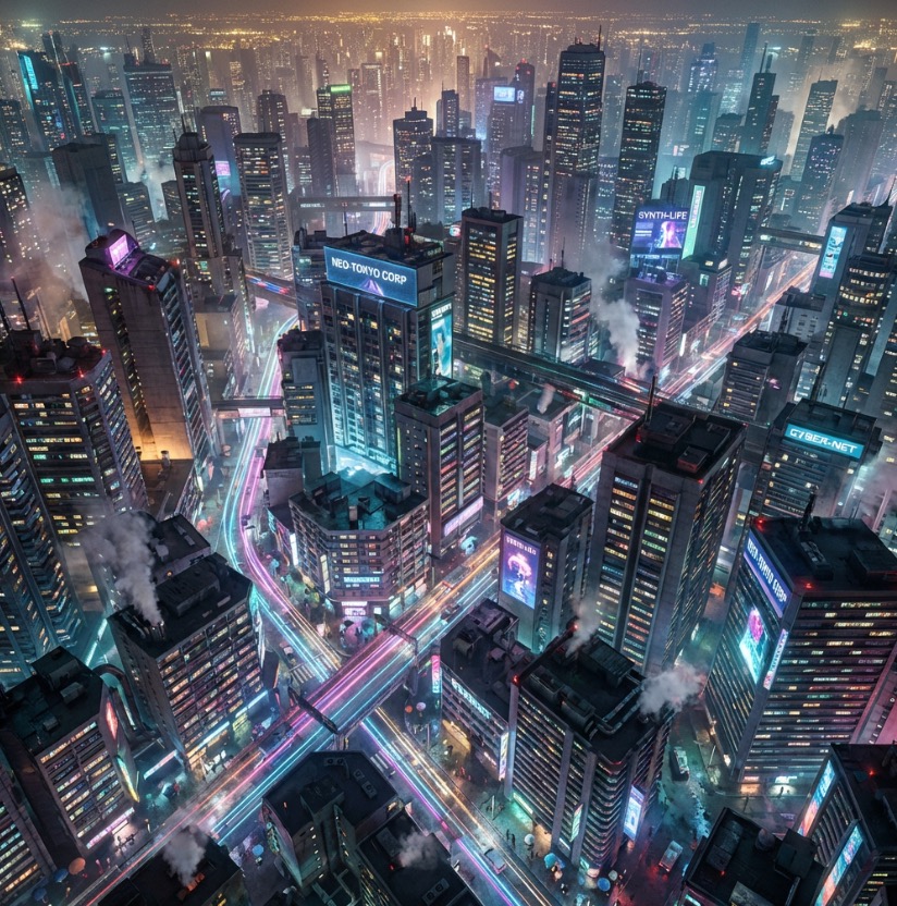 Cinematic rainy street, underwater cathedral, and design-to-photo — example 3