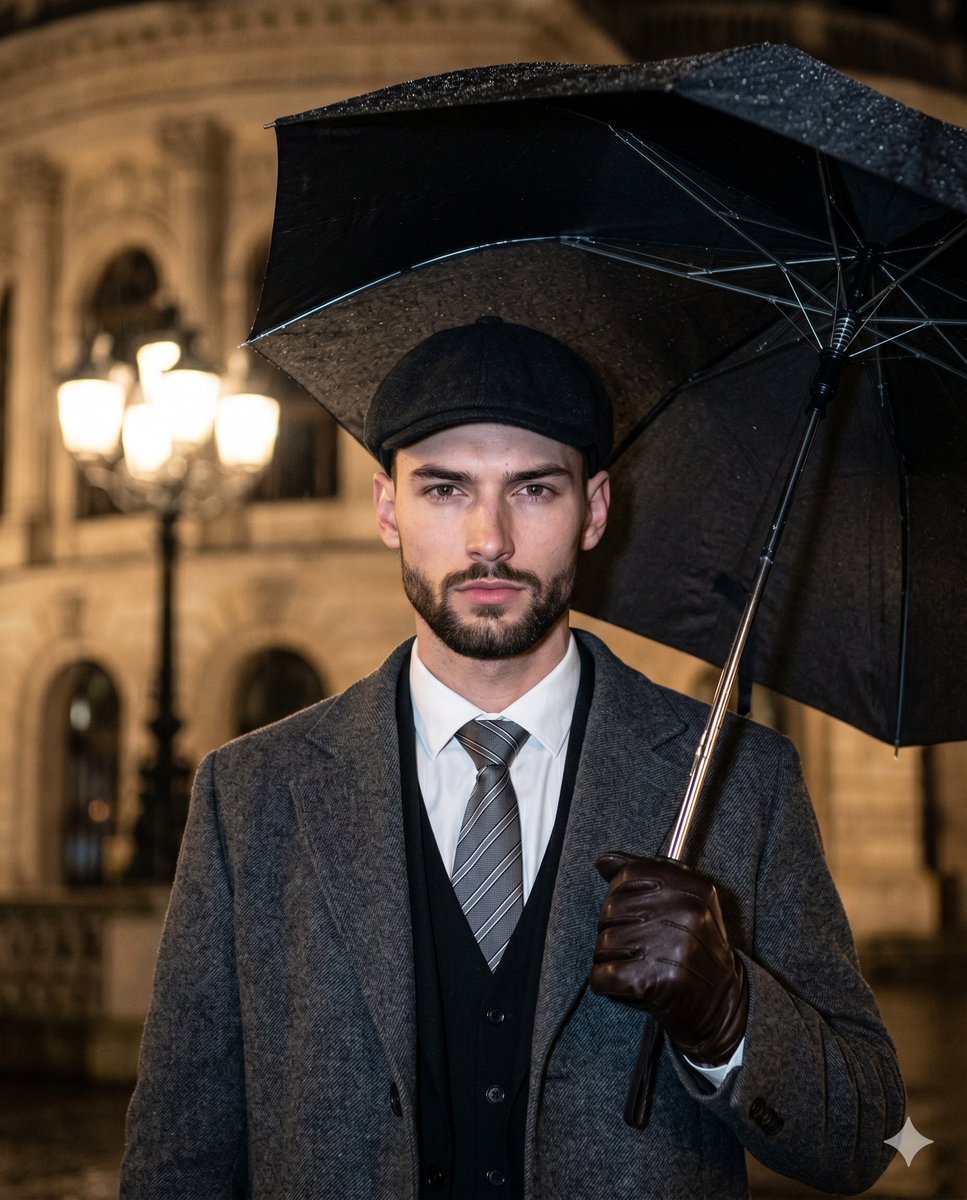 Cinematic Paparazzi Night Portrait