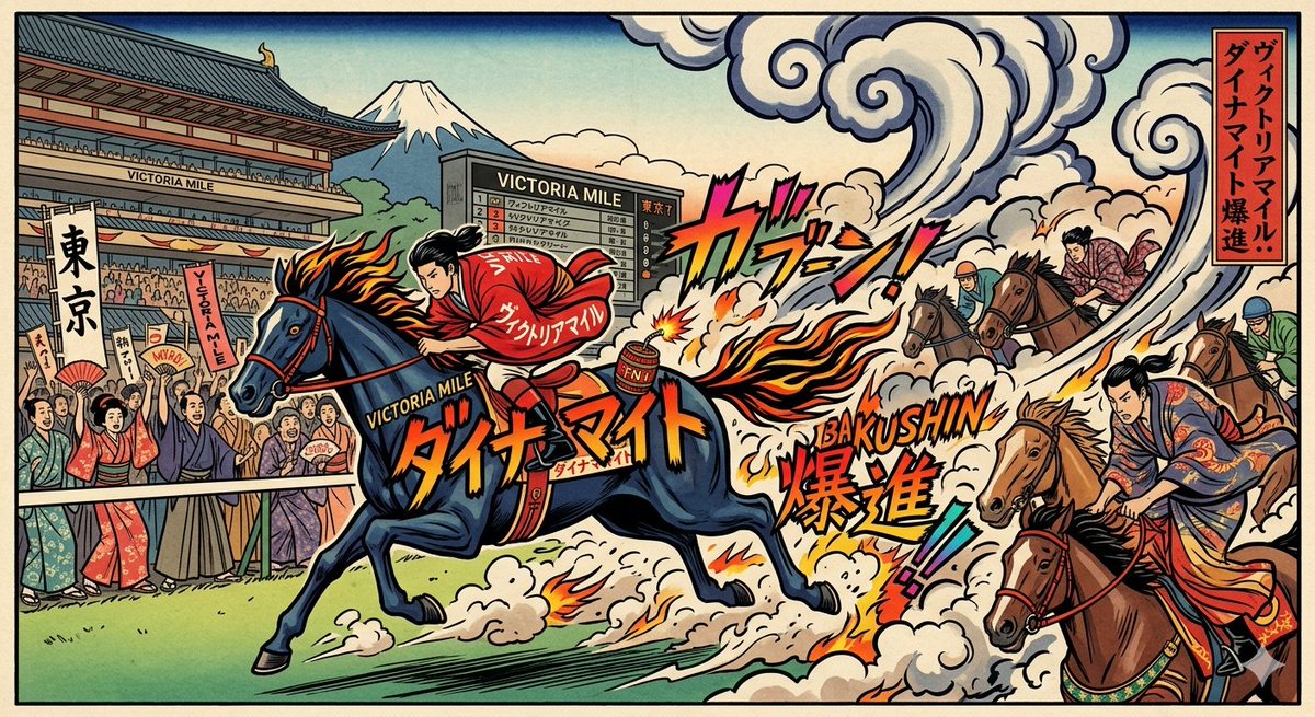 Victoria Mile Horse Racing Dynamite — example 1