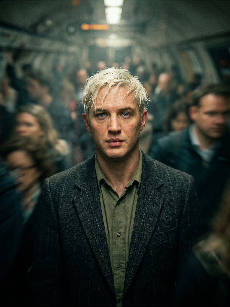 Cinematic Subway Portrait — example 1
