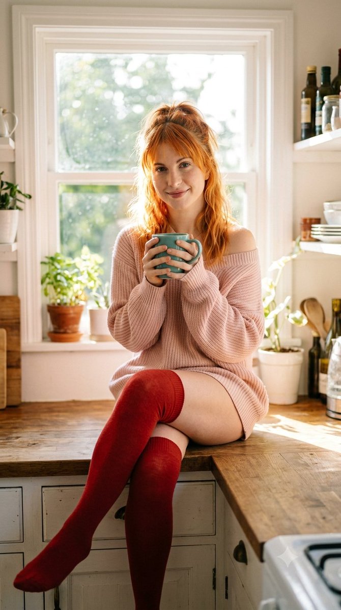 Cozy Morning Lifestyle Portrait — example 2