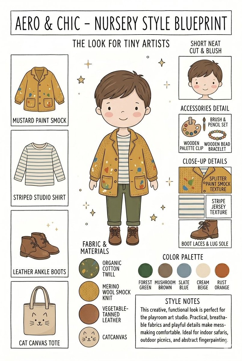 Nursery Fashion Style Blueprint Infographic — example 2