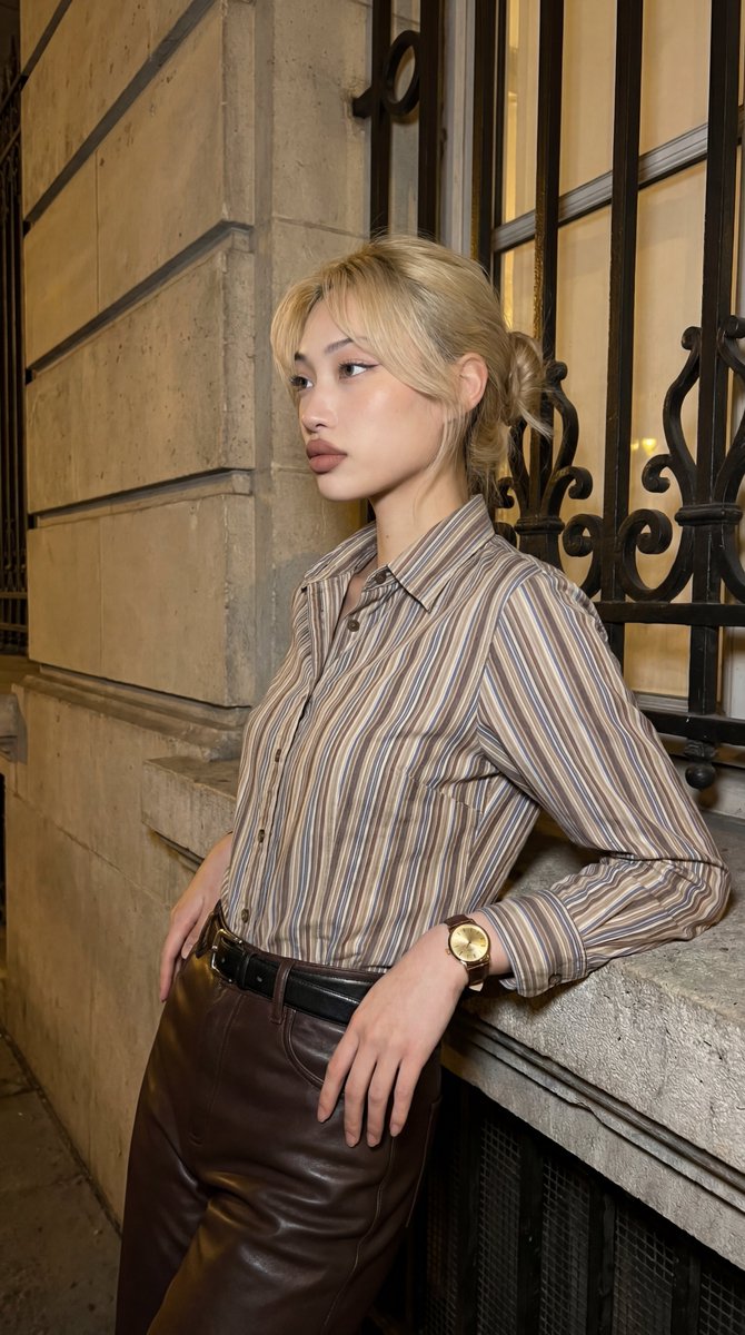 Evening Urban Fashion Portrait — example 1
