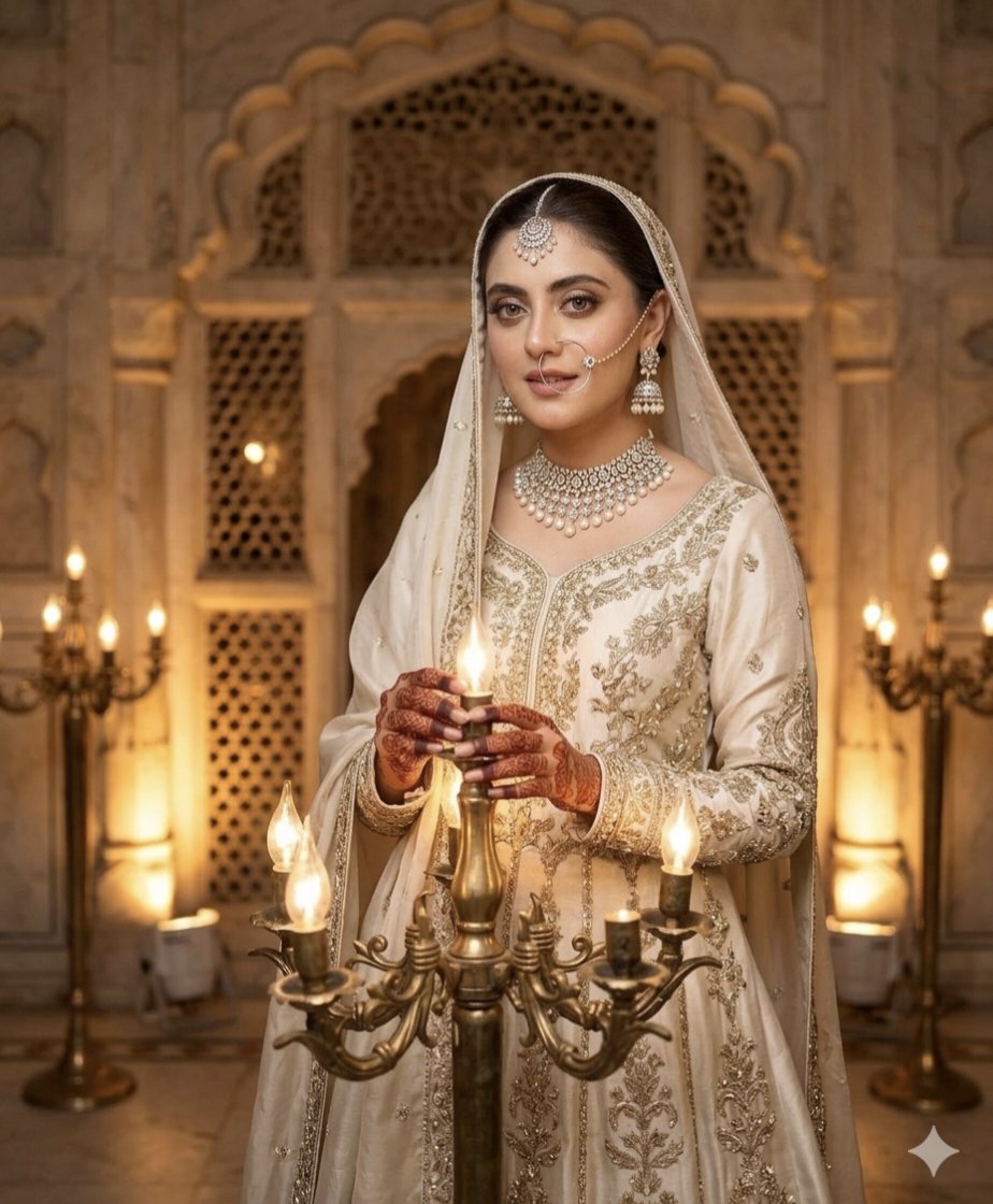 South Asian Bridal Lehenga Editorial — example 1