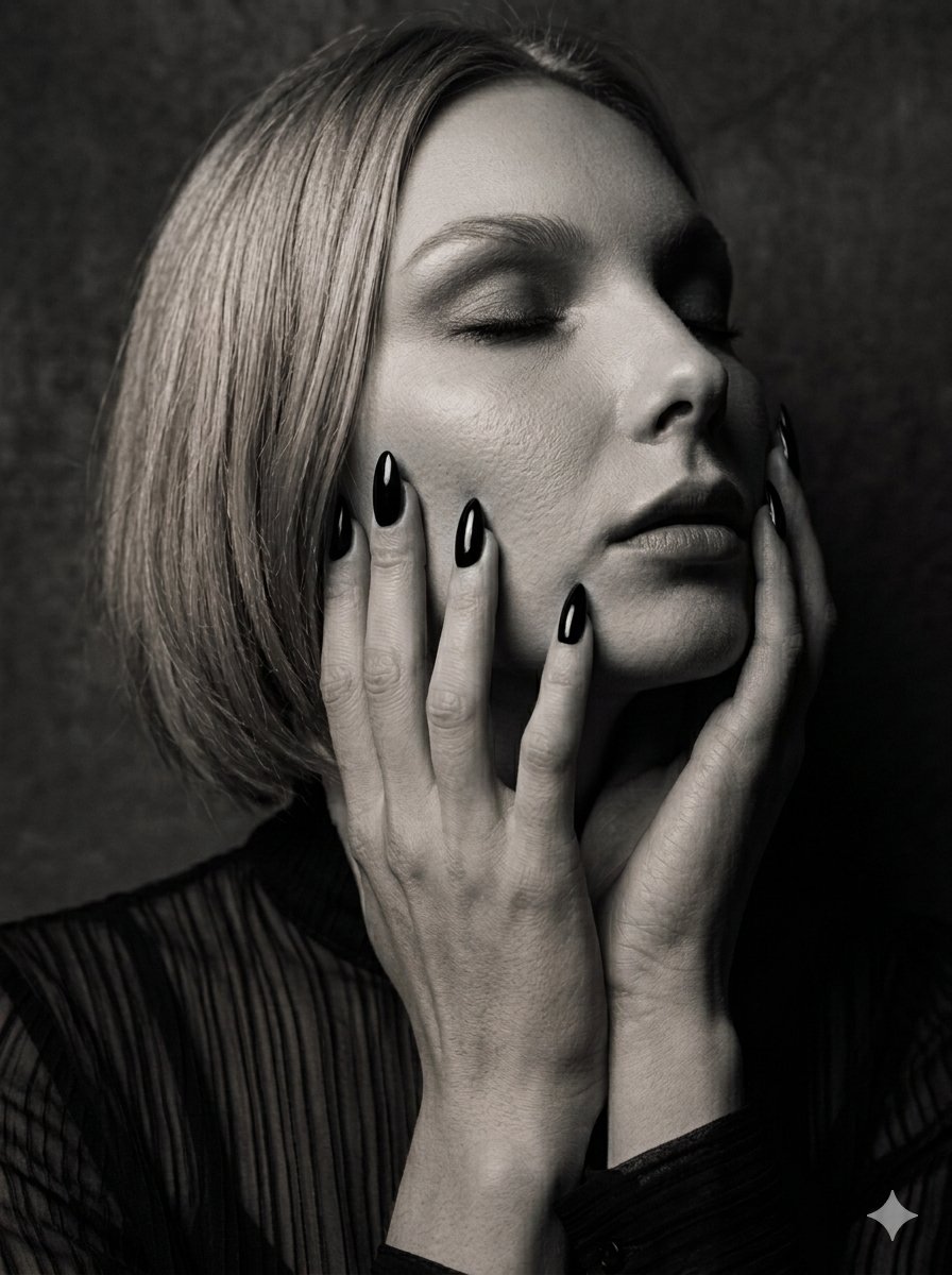 Moody Sepia Hand Study Portrait — example 3