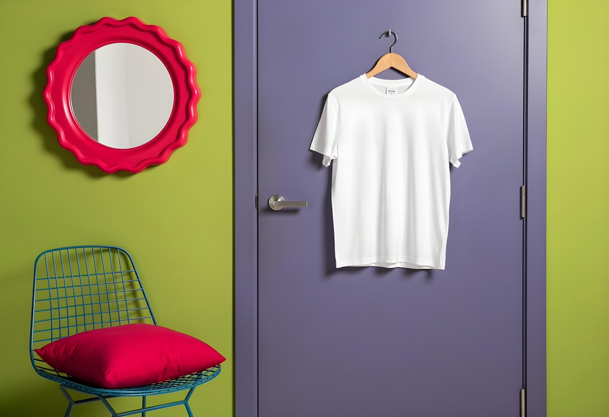 Minimalist T-Shirt Mockup — example 1
